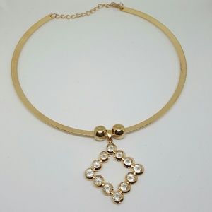 Gold/Silver Fashion Choker Trendy Jewelry Party